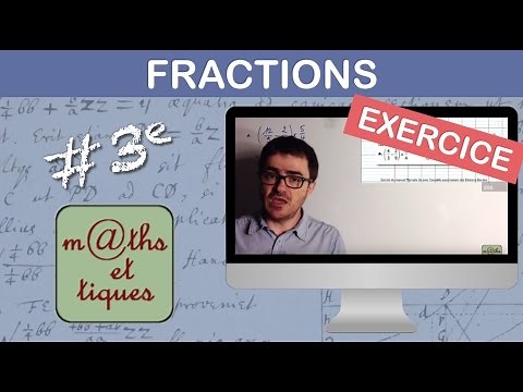 EXERCISE: Performing fraction calculations - Third grade