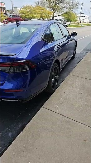 2023 Honda Accord Hybrid Sport L Still Night Pearl Blue