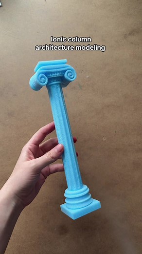 Ionic Column Architecture Modeling
