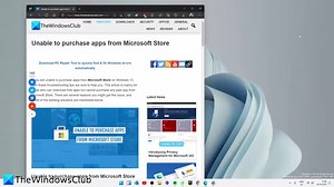 Unable to purchase apps from Microsoft Store