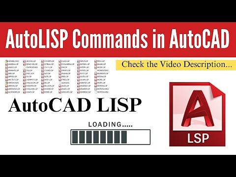 AutoLISP Commands in AutoCAD | Best way to use?