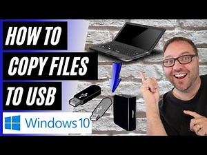 How to Add Files to a Memory Stick or USB Drive