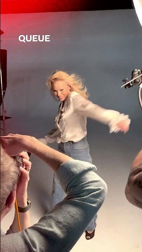 Behind the scenes with Pamela Anderson | Netflix Queue