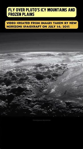 Pluto’s Majestic Mountains Frozen Plains