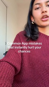 22K views · 5 comments | ❌ Common App mistakes that instantly hurt your chances #college #highschool #senioryear #seniors #commonapp #application #collegeapplications | Fatimah Hussain | Facebook