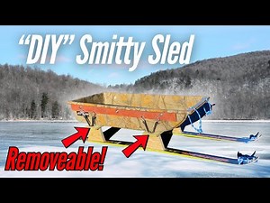 How to Build a Smitty Sled for Ice Fishing! — Easy Step-by-Step DIY!