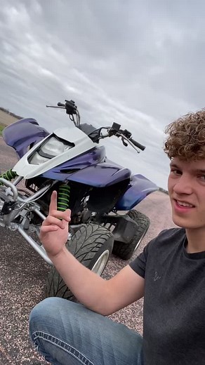 Paint is called color shift of Amazon #quad #fourwheeler #paint #kawasaki