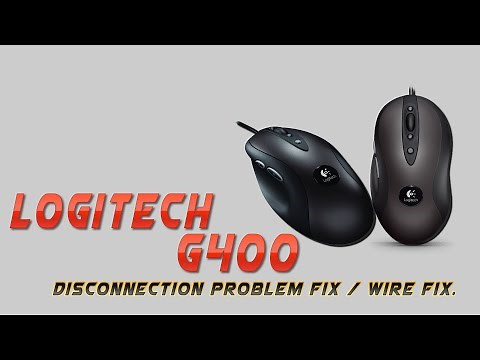 Logitech G400 Mouse Disconnection Issue Fix
