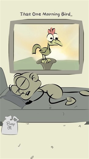 That One Morning Bird: Short Animation Clip