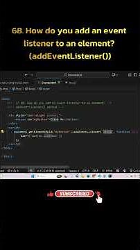 What's The BEST Way to Add Event Listeners in JavaScript