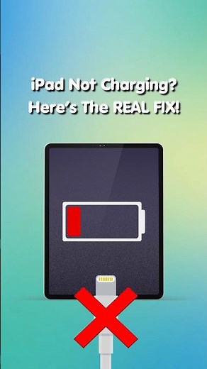 iPad Not Charging? Here’s The REAL FIX! #ipadtutorial