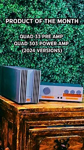 NEW ARRIVAL! The Quad 33 and 303 Pre and Power Amplifier Bundle (2024 Edition) has been combined to pay homage to QUAD's past alongside showcasing it's excellence in modern audio engineering.  https://shorturl.at/d3Paw | Audio Affair | Facebook
