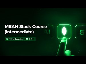 MEAN Stack Intermediate Course | Full Stack Development Guide