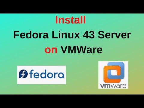 Fedora Linux 43 Server Edition on VMware | Easy Virtual Machine Setup