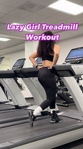 20-Minute Lazy Girl Treadmill Workout This has to be my FAVORITE lazy girl workout. When Im short for time or don’t feel like putting a whole 45 minute workout together this treadmill workout ALWAYS does the trick! Here’s what to do: -Walk for 5 minutes to warm-up -After the 5 minutes jog for two minutes straight. Speed 4.5 or higher with and Inline of 3 -Follow the two minute jog with a two minute BRISK walk. Speed 3.5, incline of 3. - Repeat the jog and walking cycle for 20 minutes. -Cool down