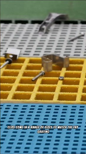 How to Fasten FRP Grating?