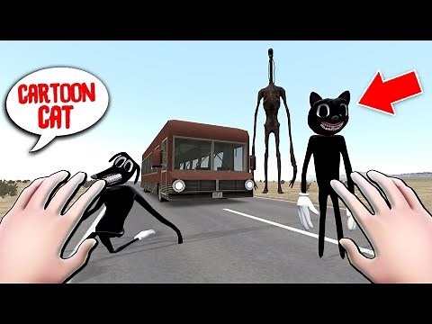 CARTOON CAT la ora 3 Dimineata in DESERT!