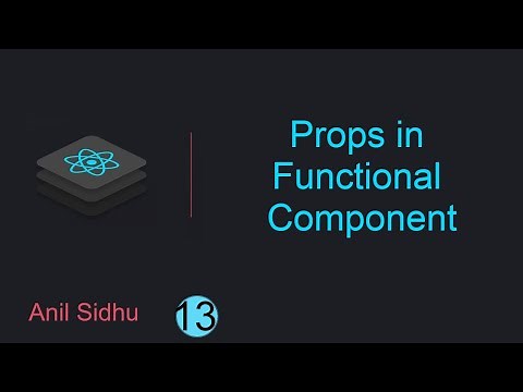 React tutorial for beginners #13 Props with functional component
