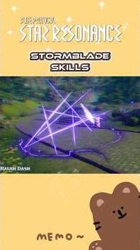 Blue Protocol: Star Resonance: STORMBLADE Class Skills (DPS)