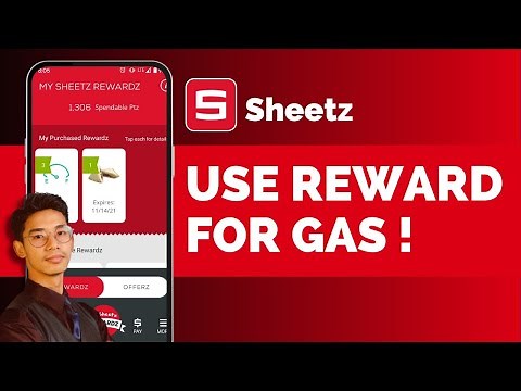How To Redeem Sheetz Reward For Gas !