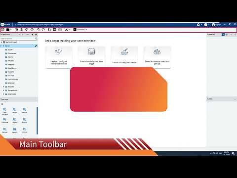 FactoryTalk® Optix™ Getting Started - Studio User Interface