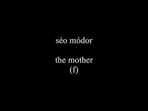 Old English Lesson 3 : People and Family