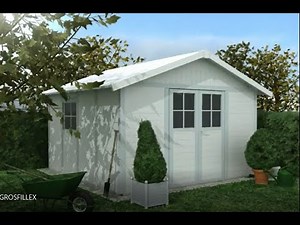 TOUSCHALETS.COM - Vidéo de montage d'un abri de jardin PVC Grosfillex
