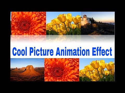 Picture Animation in Powerpoint (Professional Trick)