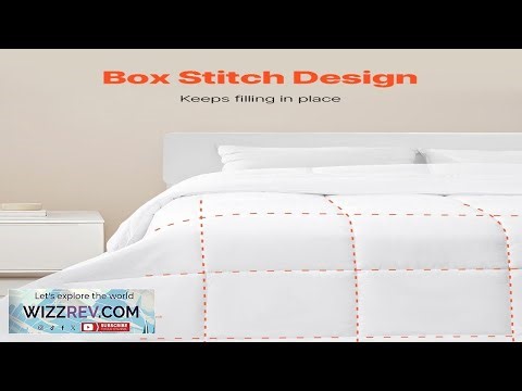 VEVOR Comforter Duvet Insert 88 x 88 in Queen Size Down Alternative