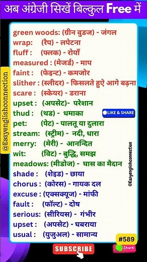 New hard words for class 6 📚 important word meaning with pronunciation #english #shorts #learning