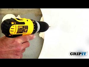 GripIt - How to Install Grip It Fixings in to Dot and Dab