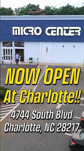 Micro Center Charlotte Is Now OPEN! Let's Take A Look!