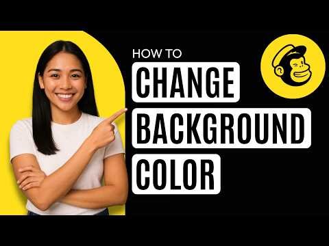 How to Change Background Color in Mailchimp [Quick Guide]