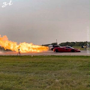 It took 17 years to build and perfect this twin jet engine Ferrari dragster | Supercar Blondie