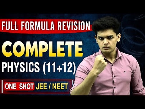 Complete PHYSICS Formula revision🔥| Ab Physics ka dar khatam⚠️| JEE/NEET