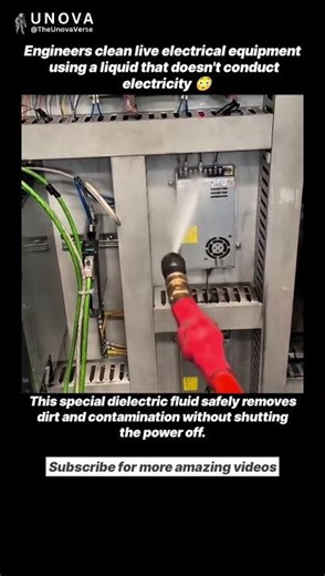 Engineers Wash Live High-Voltage Equipment With Liquid 😳⚡