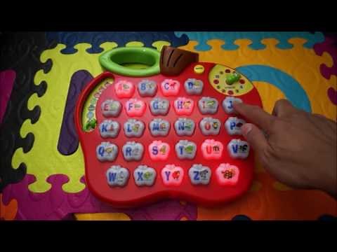 Vtech Apple Alphabet, ABC, Spelling, Phonics, Nursery Rhymes and more - Part 2 * LEARNING Time