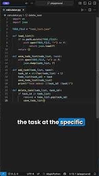 Python Project for Beginners - Simple ToDo List #python #coding #programming