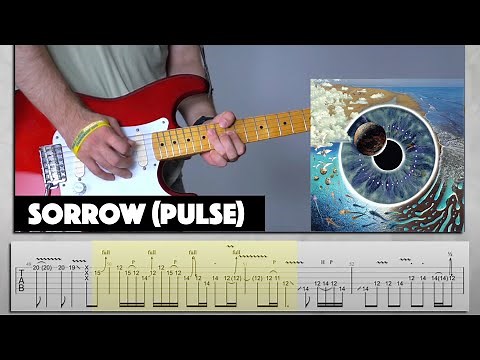 Pink Floyd - Sorrow PULSE Guitar Solo Tutorial + Tab