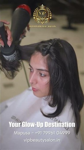 Watch the transformation unfold at VIP International Salon