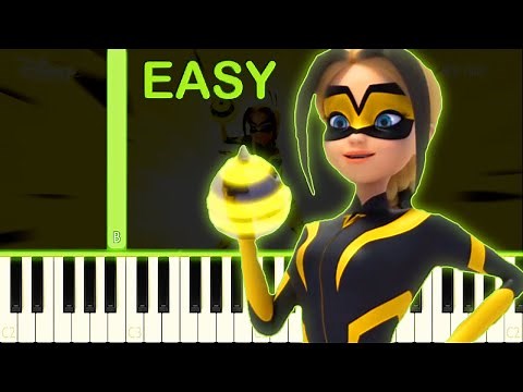 VESPERIA TRANSFORMATION SONG | Miraculous Ladybug - EASY Piano Tutorial