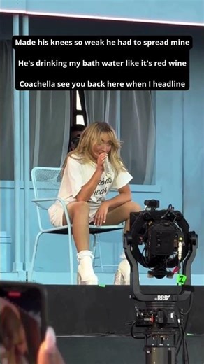 Sabrina Carpenter's "Nonsense" outro for Coachella (Weekend 2)