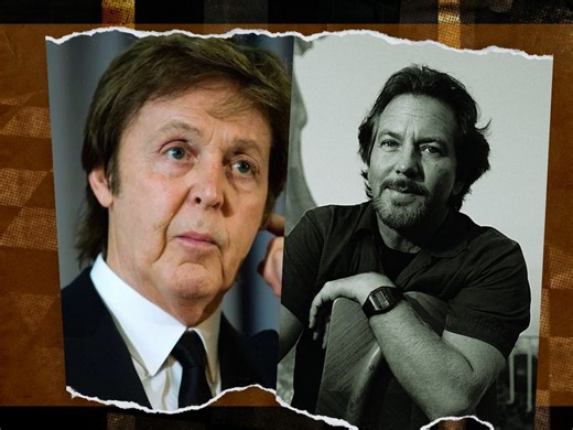 Eddie Vedder's first experience of meeting Paul McCartney