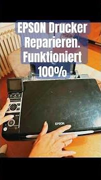 Drucker (Epson/Canon) reparieren funktioniert! - mit Druckluft