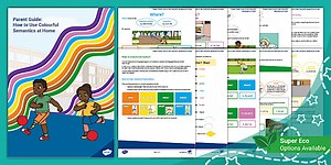 * NEW * Parent Guide: How to Use Colourful Semantics at Home