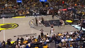 262K views · 442 reactions | A closer look at Mathurin punching Hunter, and Hunter‘s retaliation. Mathurin was ejected, Hunter received a technical.  | Open Court | Facebook