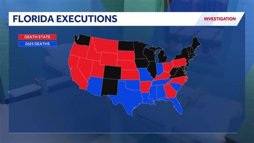 Florida has executed more inmates in 2025 than any other year in our state's history. And yet, for one Lee County killer, his wait on death row is now nearing 50 years. We spoke to the victim's family about their decades long wait for closure — and tried to find out how & when inmates are chosen for execution. Gulf Coast News | Evan Dean