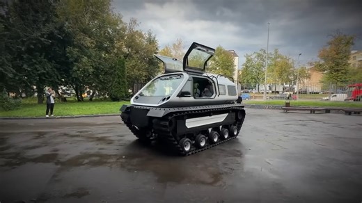 4.1K views · 70 reactions | The new all-terrain vehicle TERRANICA EXPEDITION Amphibious Tracked Vehicle has been released..  | Russian ATV | Facebook