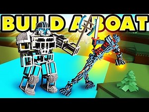 Build a Boat WORKING ROBOT! (BATTLES!🕹️🏆)