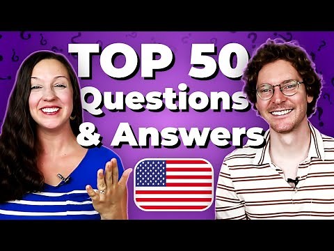 50 TOP Questions and Answers in English